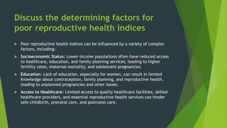Poor Reproductive Health Community Medicine by Ikpanor Benjamin.pptx