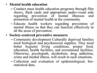 Community mental health nursing | PPTX