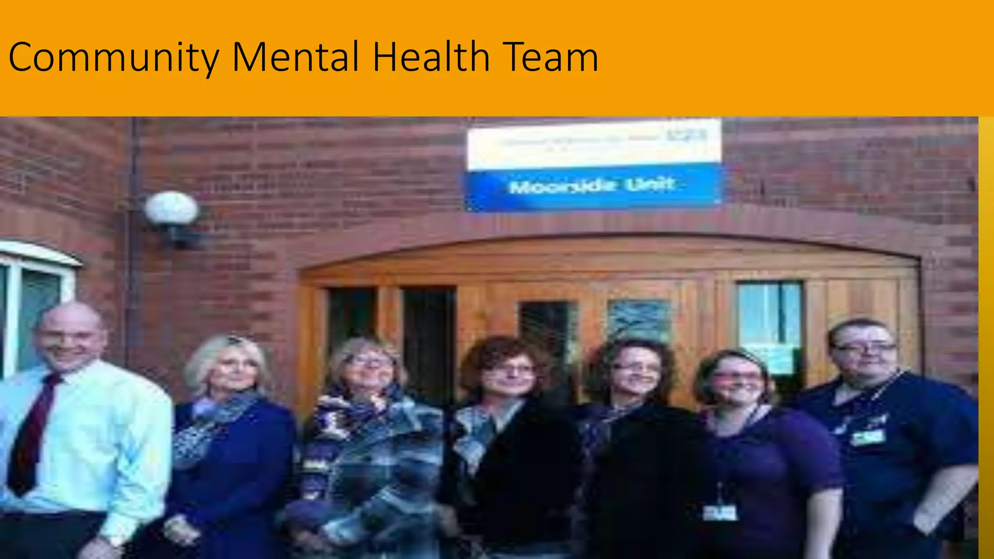 Community mental health in context to africa | PPTX