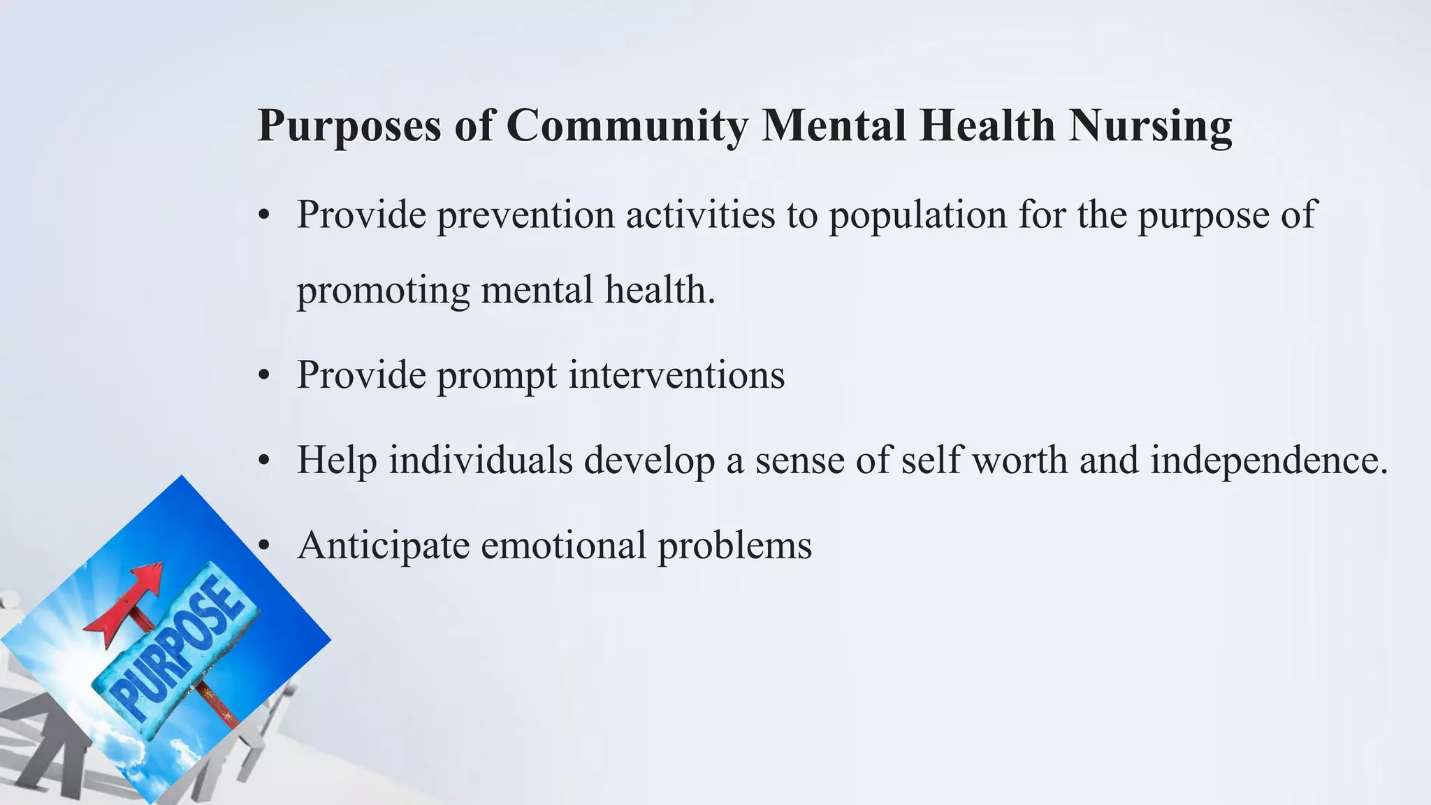 Community mental health nursing | PDF