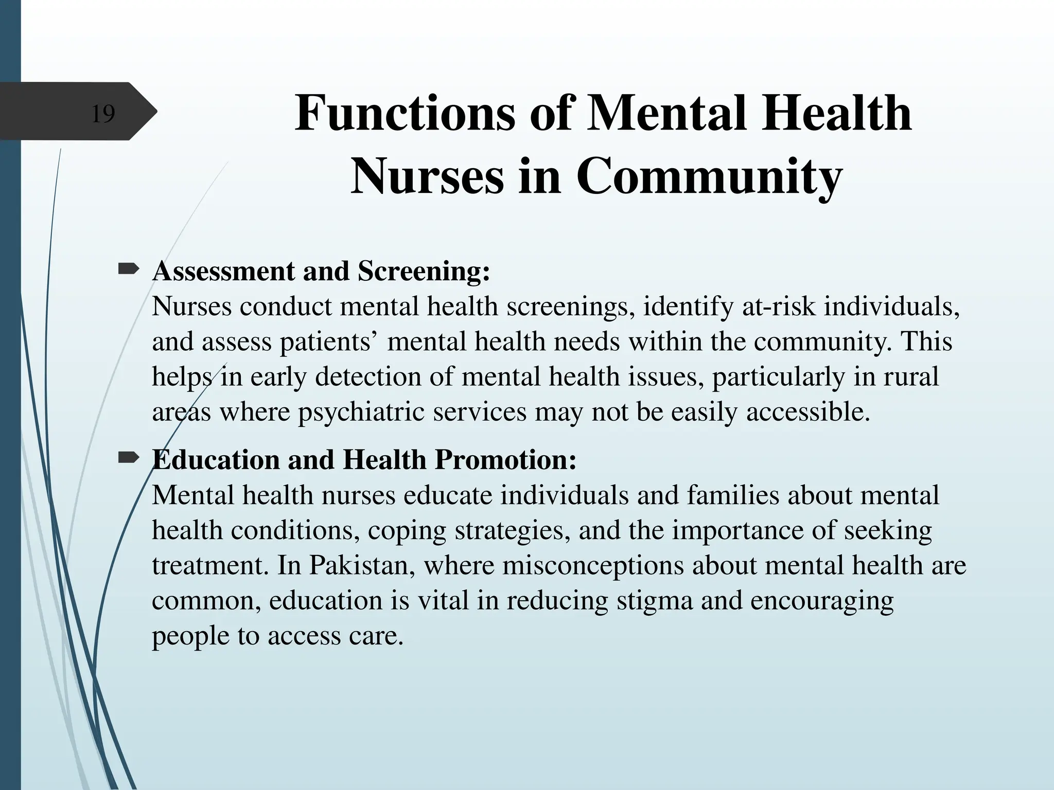 Community Mental Health Nursing.ppt nnnnnn | PPT