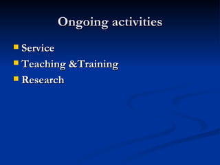 Community Mental Health Services in india At Nmhans Power Point ...