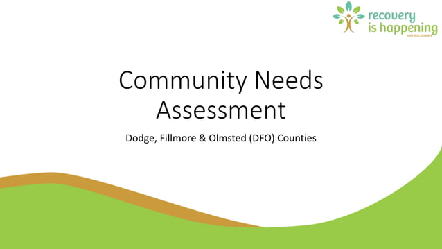 Community needs assessment | PPTX