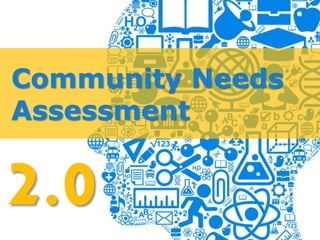 Community Needs
Assessment
2.0
 