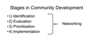 Community Development Network Community networks | PPTX