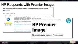 HP Responds with Premier Image
 
