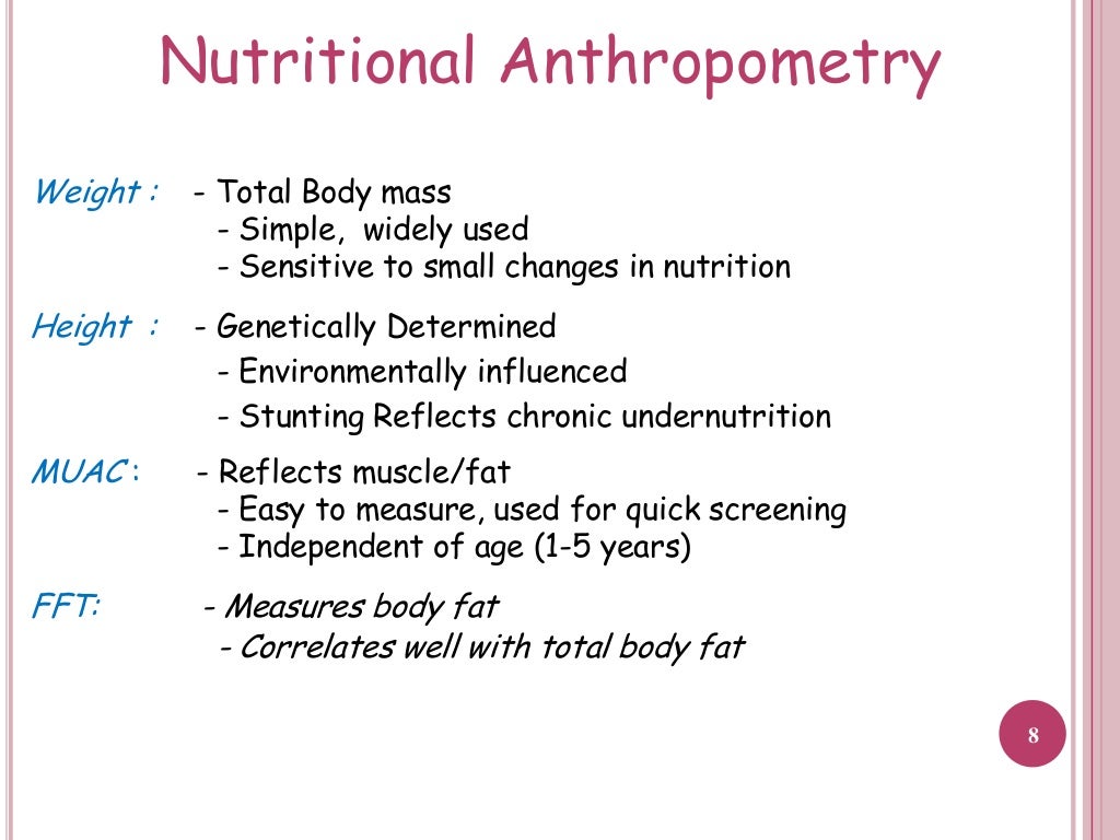 Nutritional Anthropometry