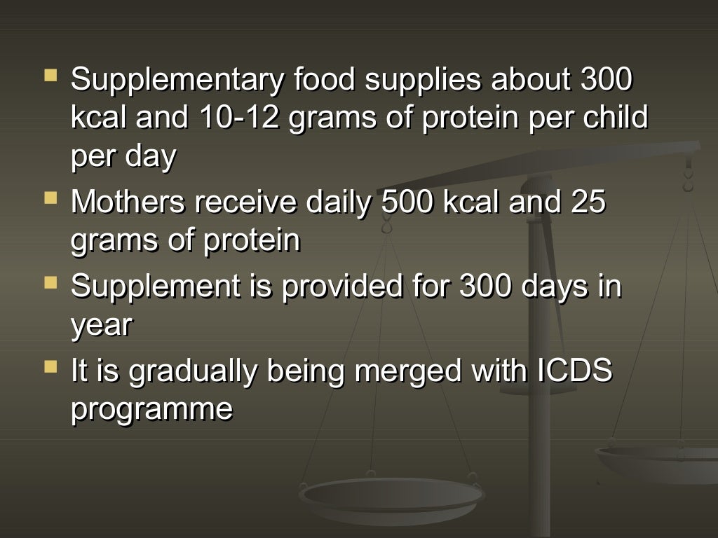 Community nutrition programme