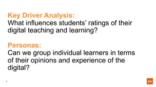 Analysing students' digital experience: personas and key drivers | PDF