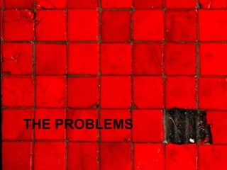 Bad Patterns Increased complexity Does not provide re-use Language hacks THE PROBLEMS 