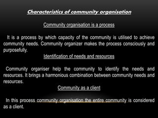 Community Organisation