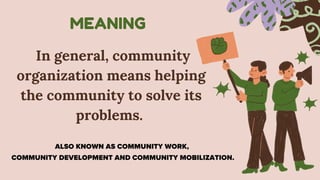Unit IV: Community Organization in the field of Disability | PDF