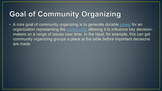 Community organization