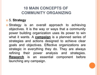 Community Organizing | PPTX