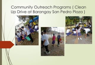 Community Outreach programs and Activities pptx | PPTX