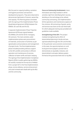 Community Participation In Piped Drinking Water Supply | PDF