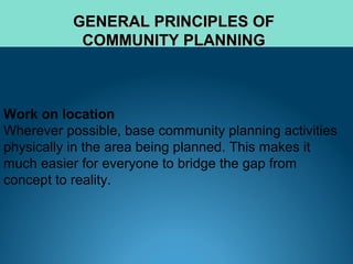 Community planning | PPT