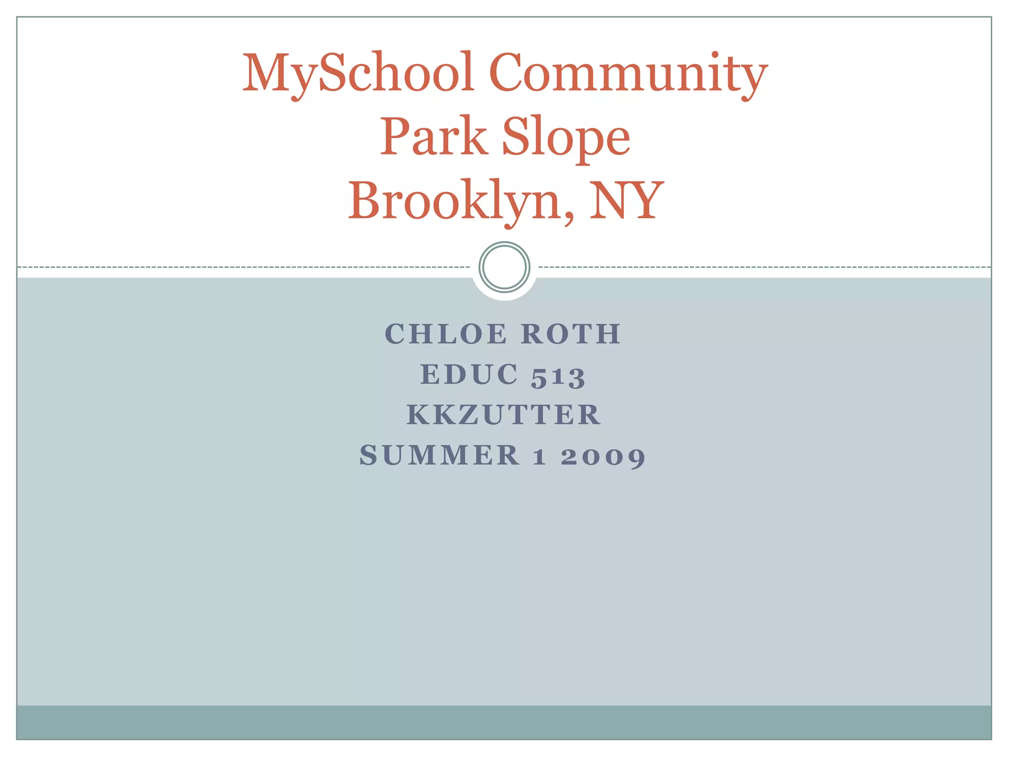 Community Powerpoint | PPTX