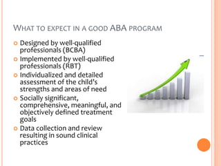 Community presentation autism and aba 03.2015