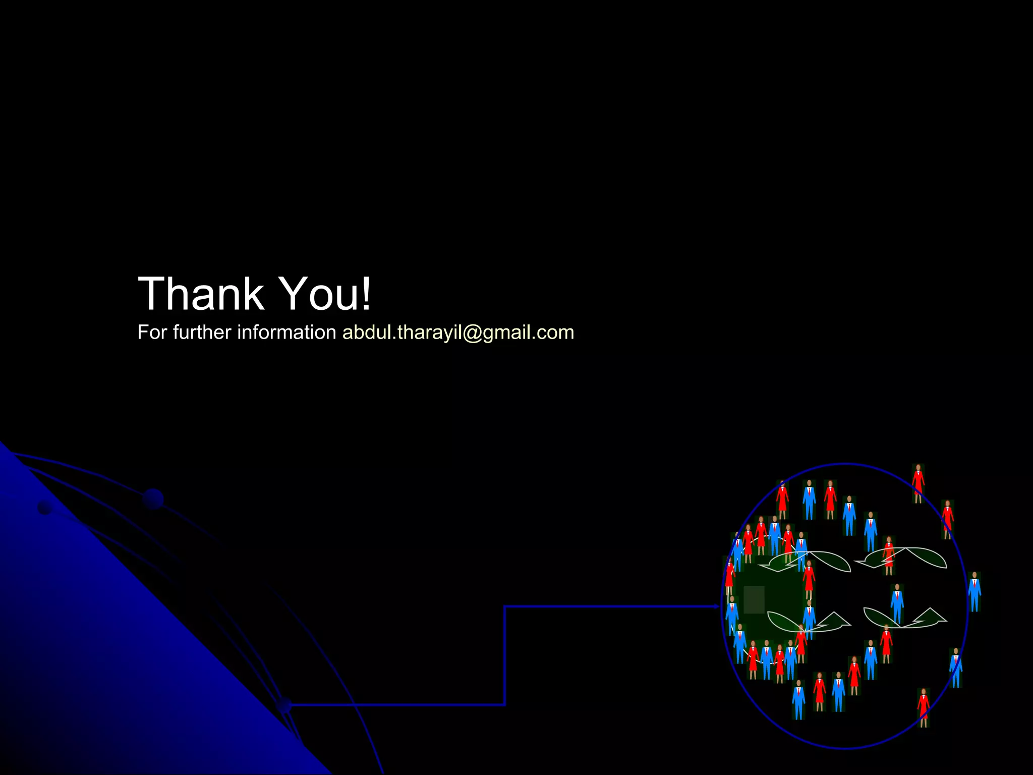 Thank You! For further information  [email_address] 