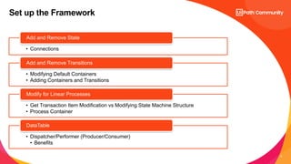 UiPath REFramework Modify the Framework -Add States, Remove States ...