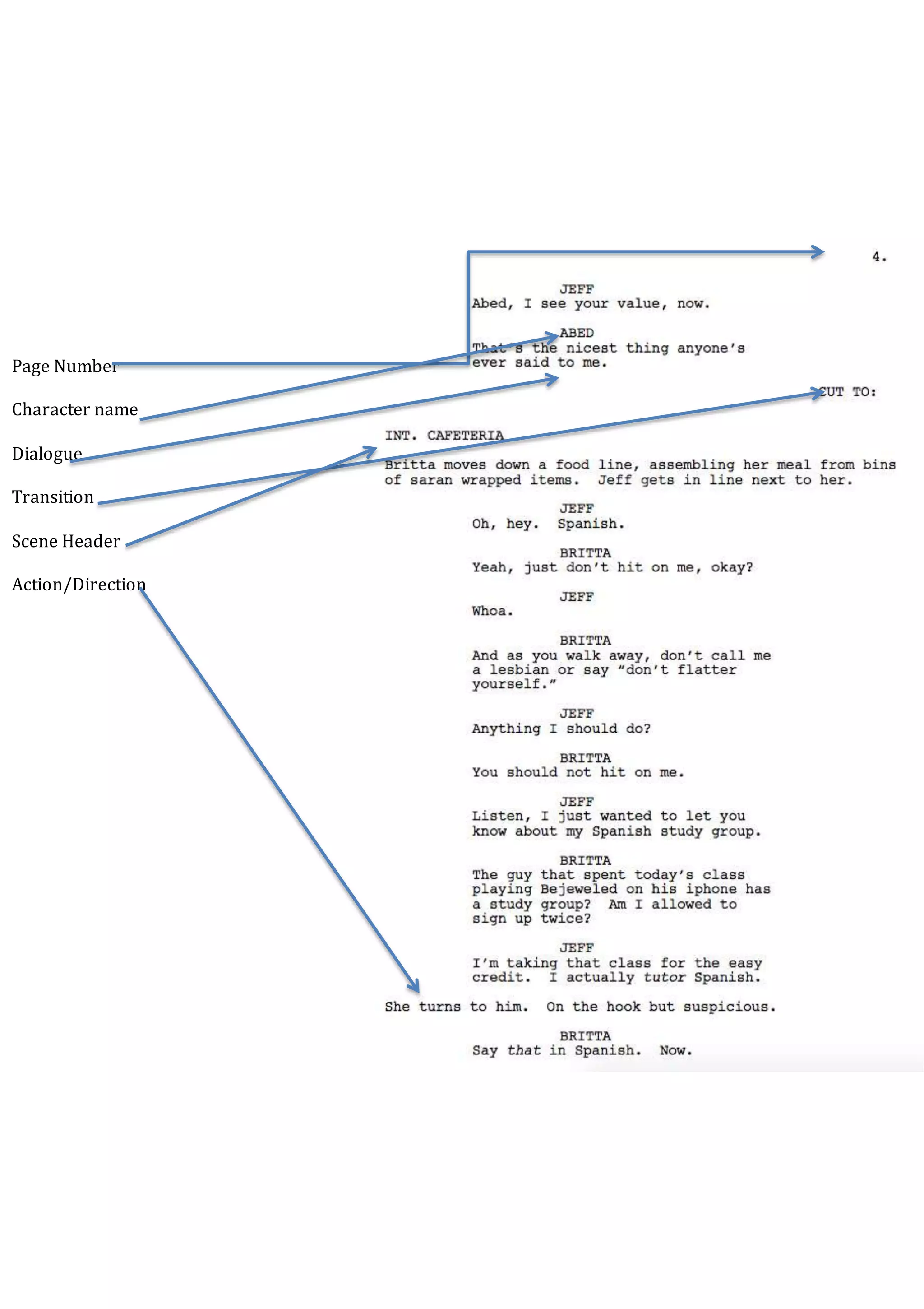 Community Script Breakdown | DOCX