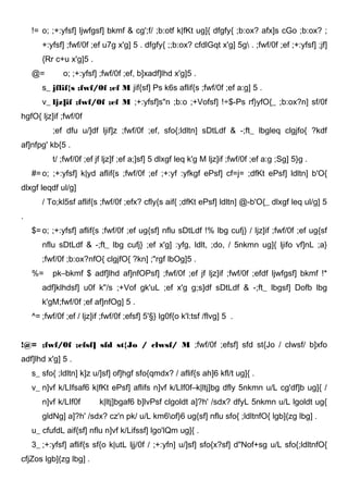 != o; ;+:yfsf] ljwfgsf] bkmf & cg';f/ ;b:otf k|fKt ug]{ dfgfy{ ;b:ox? afx]s cGo ;b:ox? ;
       +:yfsf] ;fwf/0f ;ef u7g x'g] 5 . dfgfy{ ;;b:ox? cfdlGqt x'g] 5g . ;fwf/0f ;ef ;+:yfsf] ;jf]
       {Rr c+u x'g]5 .
    @=        o; ;+:yfsf] ;fwf/0f ;ef, b]xadf]lhd x'g]5 .
       s_ jflif{s ;fwf/0f ;ef M jif{sf] Ps k6s aflif{s ;fwf/0f ;ef a:g] 5 .
       v_ ljz]if ;fwf/0f ;ef M ;+:yfsf]s"n ;b:o ;+Vofsf] !÷$-Ps rf}yfO{_ ;b:ox?n] sf/0f
hgfO{ ljz]if ;fwf/0f
           ;ef dfu u/]df ljif]z ;fwf/0f ;ef, sfo{;ldltn] sDtLdf & -;ft_ lbgleq clgjfo{ ?kdf
af]nfpg' kb{5 .
           t/ ;fwf/0f ;ef jf ljz]f ;ef a;]sf] 5 dlxgf leq k'g M ljz]if ;fwf/0f ;ef a:g ;Sg] 5}g .
    #= o; ;+:yfsf] k|yd aflif{s ;fwf/0f ;ef ;+:yf :yfkgf ePsf] cf=j= ;dfKt ePsf] ldltn] b'O{
dlxgf leqdf ul/g]
       / To;kl5sf aflif{s ;fwf/0f ;efx? cfly{s aif{ ;dfKt ePsf] ldltn] @-b'O{_ dlxgf leq ul/g] 5
.
    $= o; ;+:yfsf] aflif{s ;fwf/0f ;ef ug{sf] nflu sDtLdf !% lbg cufj} / ljz]if ;fwf/0f ;ef ug{sf
       nflu sDtLdf & -;ft_ lbg cufj} ;ef x'g] :yfg, ldlt, ;do, / 5nkmn ug]{ ljifo vf]nL ;a}
       ;fwf/0f ;b:ox?nfO{ clgjfO{ ?kn] ;"rgf lbOg]5 .
    %=     pk–bkmf $ adf]lhd af]nfOPsf] ;fwf/0f ;ef jf ljz]if ;fwf/0f ;efdf ljwfgsf] bkmf !*
       adf]klhdsf] u0f k"/s ;+Vof gk'uL ;ef x'g g;s]df sDtLdf & -;ft_ lbgsf] Dofb lbg
       k'gM;fwf/0f ;ef af]nfOg] 5 .
    ^= ;fwf/0f ;ef / ljz]if ;fwf/0f ;efsf] 5'§} lg0f{o k'l:tsf /flvg] 5 .


!@= ;fwf/0f ;efsf] sfd st{Jo / clwsf/ M ;fwf/0f ;efsf] sfd st{Jo / clwsf/ b]xfo
adf]lhd x'g] 5 .
    s_ sfo{ ;ldltn] k]z u/]sf] of]hgf sfo{qmdx? / aflif{s ah]6 kfl/t ug]{ .
    v_ n]vf k/LIfsaf6 k|fKt ePsf] aflifs n]vf k/LIf0f–k|ltj]bg dfly 5nkmn u/L cg'df]b ug]{ /
       n]vf k/LIf0f        k|ltj]bgaf6 b]lvPsf clgoldt a]?h' /sdx? dfyL 5nkmn u/L lgoldt ug{
       gldNg] a]?h' /sdx? cz'n pk/ u/L km6of}6 ug{sf] nflu sfo{ ;ldltnfO{ lgb]{zg lbg] .
    u_ cfufdL aif{sf] nflu n]vf k/Lifssf] lgo'lQm ug]{ .
    3_ ;+:yfsf] aflif{s sf{o k|utL ljj/0f / ;+:yfn] u/]sf] sfo{x?sf] d"Nof+sg u/L sfo{;ldltnfO{
cfjZos lgb]{zg lbg] .
 