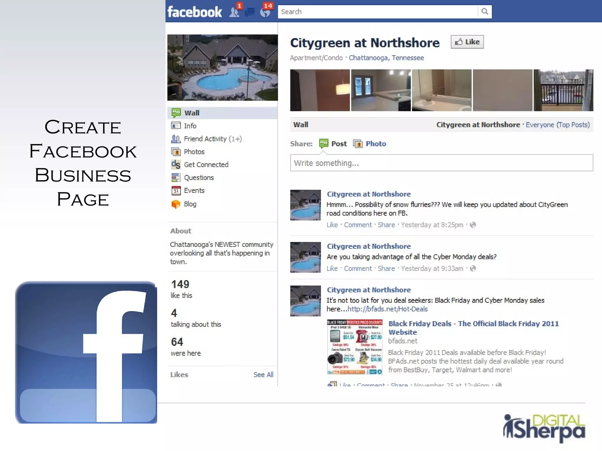 Create
Facebook
Business
  Page
 