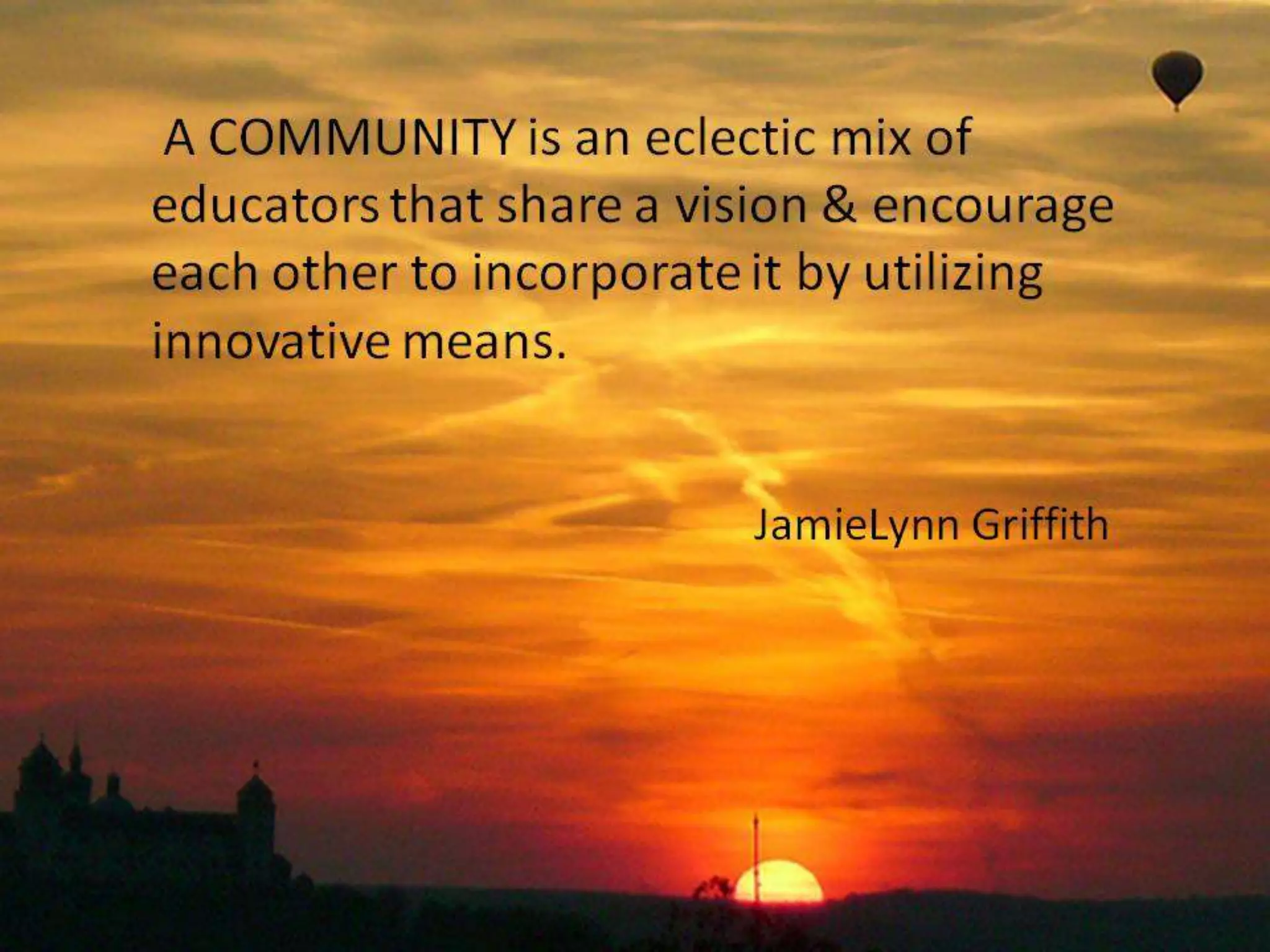 What is a COMMUNITY?