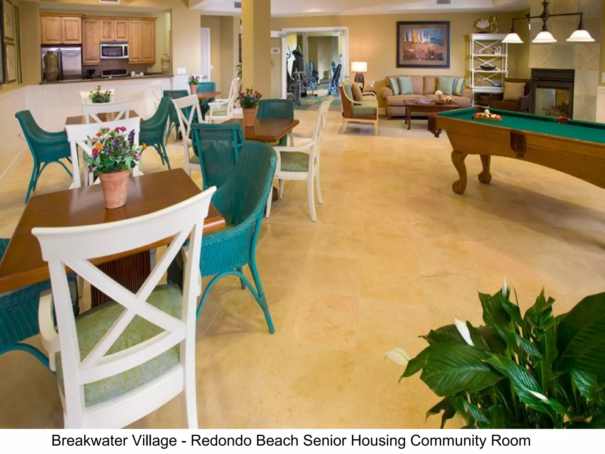Breakwater Village - Redondo Beach Senior Housing Community Room 