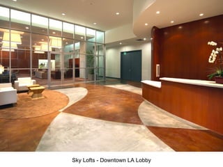 Sky Lofts - Downtown LA Lobby 