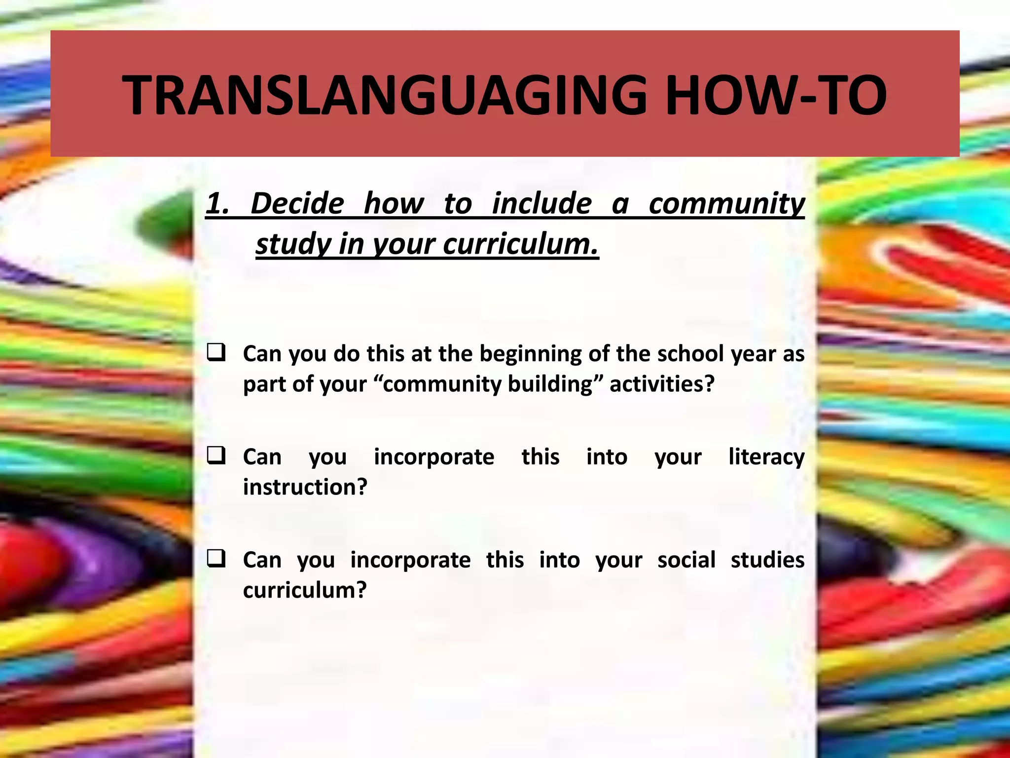 Community study | PPTX