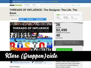 Klare (Gruppen)ziele
 