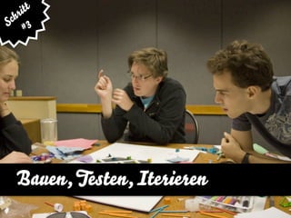 ritt
 ch 3
S #




  Bauen, Testen, Iterieren
  … vs. Quality and Variety
 