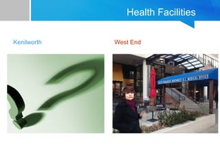 Health Facilities 
Kenilworth West End 
 