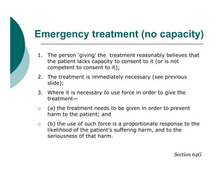 Community R. Treatment Order Community treatment orders | PDF