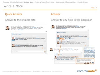 Overview | Profile Settings | Write a Note | Create a Topic| Find a Note | Bookmarklet | Desktop Client | Mobile Access



 Write a Note                                                                                                             Page:   9




Add a like




 visible to everyone


Add a favorite




visible only to you on the “Bookmarks" tab
 