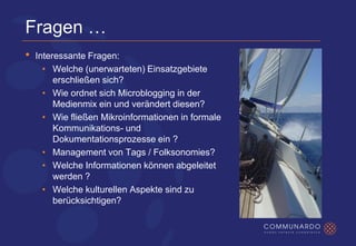 Barcamp München 2008: Enterprise Microblogging mit Communote