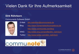 Barcamp München 2008: Enterprise Microblogging mit Communote