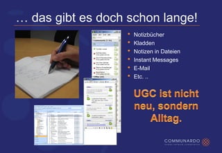 Barcamp München 2008: Enterprise Microblogging mit Communote
