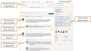 Außendienstmitarbeiter einbinden
 