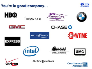 You’re in good company… 