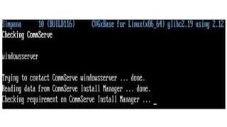 CommVault Simpana 10 client installation on Unix of Linux