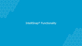 IntelliSnap® Functionality
 