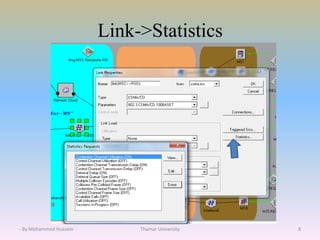 Link->Statistics
- By Mohammed Hussein 8Thamar University
 