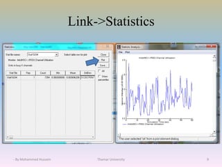 Link->Statistics
- By Mohammed Hussein 9Thamar University
 