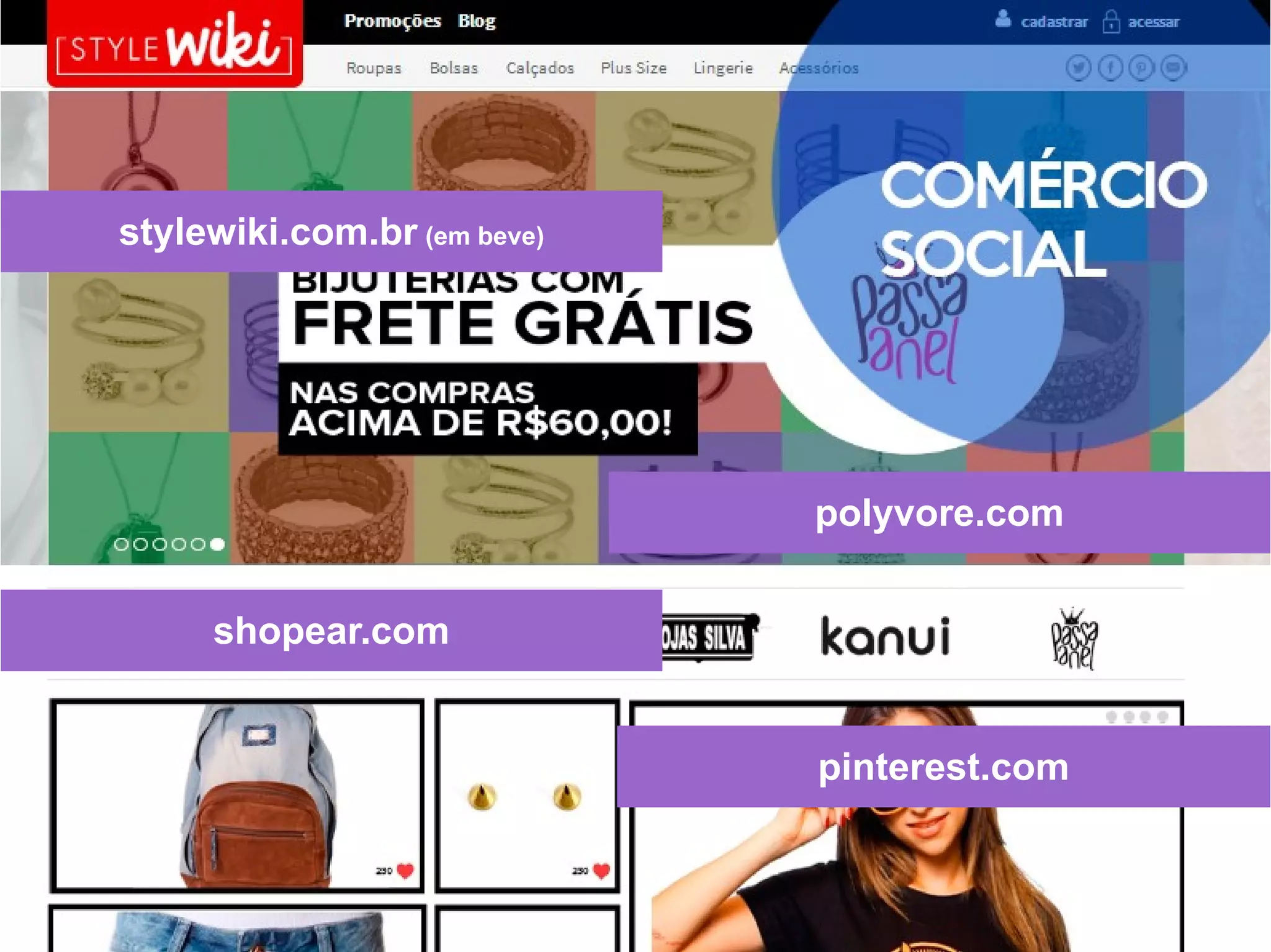stylewiki.com.br (em beve)

polyvore.com
shopear.com
pinterest.com

 