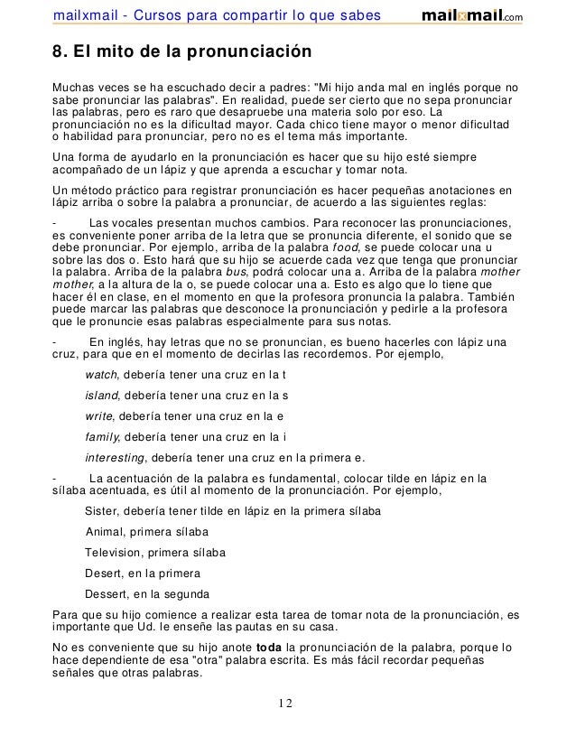 Como Ayudar Mis Hijos Ingles Si No Se Nada Completo