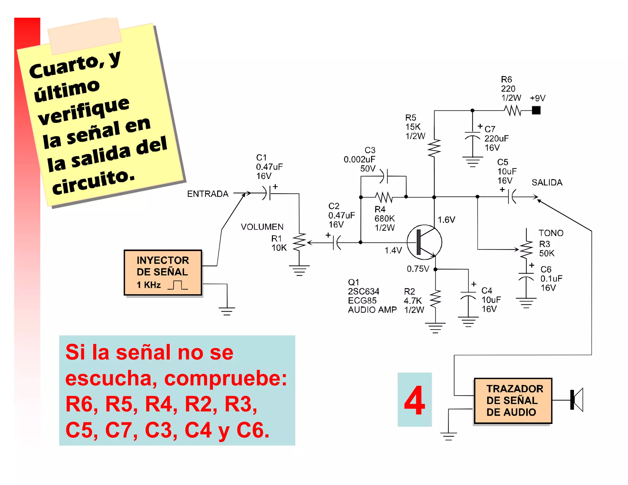 Como Comprobar Un Circuito Amplificador De Audio