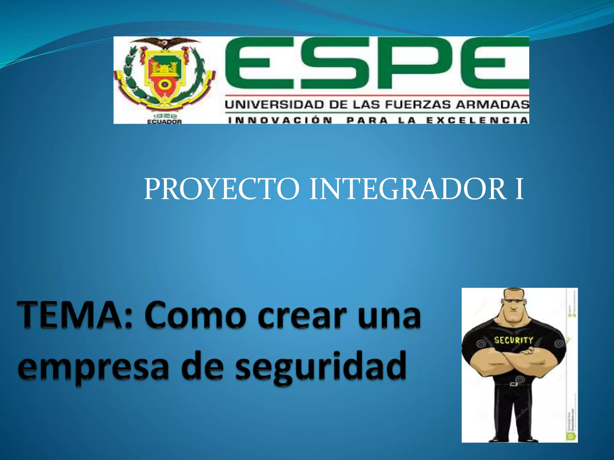 PROYECTO INTEGRADOR I